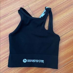 SIGMUNDSDÓTTIR SEAMLESS BRA IN BLACK
